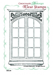 Dressmaker's Window Clear stamp set